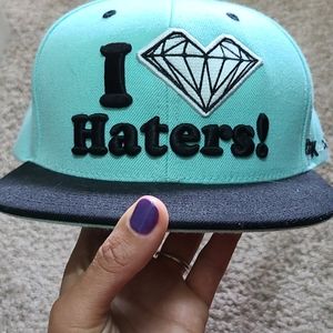 DGK x DIAMOND turquoise snapback